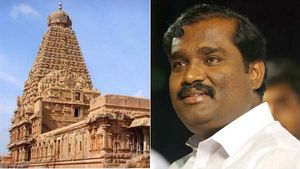 தஞ்சைப் பெரிய கோவில் சதய விழாவில் தமிழிலேயே பூசை செய்ய உத்தரவிட வேல்முருகன் வேண்டுகோள் 