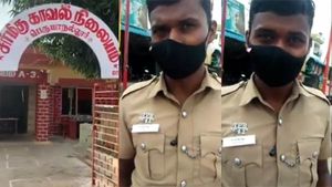 முககவசம் அணியாத நபரிடம் ஜாதியை கேட்ட திருப்பூர் போலீஸ்- வைரலாகும் வீடியோ 