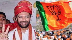 பீகார் டுவிஸ்ட்.. கிங் மேக்கராக மாறும் சிராக் பாஸ்வான்? பாஜகவுடன் கூட்டணி வைத்து ஆட்சியை பிடிப்பாரா?