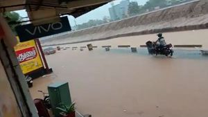 தொடர் மழை.. வெள்ளக்காடான தூத்துக்குடி.. சாலை, வீடுகளில் சர்ரென வரும் வெள்ளம்.. பகீர் வீடியோ 