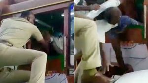 வாவ்.. சினிமா பாணியில் சேஸிங்.. ஹீரோ போல் கார் மீது ஏறி லாரி திருடனுடன் சண்டையிட்ட மணப்பாறை போலீஸ்! 