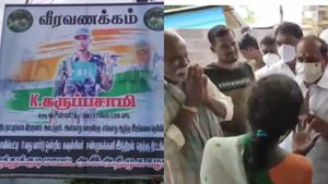 லடாக்கில் வீரமரணமடைந்த கருப்பசாமி.. குடும்பத்தாரை சந்தித்த போது கதறி அழுத அமைச்சர் கடம்பூர் ராஜூ 