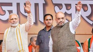  மக்கள் ஆசியுடன் பீகாரில் ஜனநாயகம் மீண்டும் வென்றது - மோடி, அமித்ஷா, ஜே.பி நட்டா நன்றி 