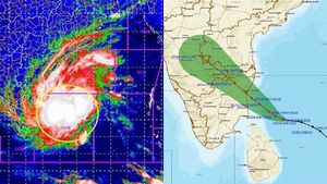 6 மணிநேரமாக 6 கி.மீ. வேகத்தில் நகரும் நிவர் புயல்-.12 மணிநேரத்தில் மேலும் தீவிரமாகும்- வானிலை மையம் 