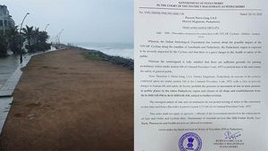 Cyclone Nivar: புதுவையில் இன்று முதல் 3 நாட்களுக்கு ஊரடங்கு அமல்.. மக்கள் வெளியே வரக் கூடாது! 