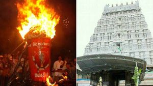 திருவண்ணாமலை தீபத் திருவிழா: தேரோட்டம் ரத்து, கிரிவலம் வர பக்தர்களுக்கு தடை 
