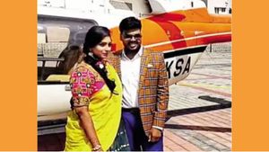 இதோ பாவாடை தாவணியில் நிக்கிறது யார் தெரியுமா.. வாயை பிளக்க வைத்த பெங்களூர் மாப்பிள்ளை..!