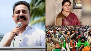 டெல்லியில் போராடுபவர்கள் இடைத்தரகர்களா?.. குஷ்புவின் தவறான புரிதல்.. கமல் கடும் விமர்சனம் 