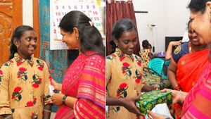உங்களை ரொம்ப பிடிக்கும்... எங்க வீட்டுக்கு வருவீங்களா... வர்றேம்மா.. சிறுமியை நெகிழவைத்த கனிமொழி..! 