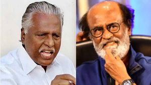 இது திராவிட மண்... ஆன்மிக அரசியலுக்கு இடமில்லை... ரஜினிகாந்த் மீது கே.பி.முனுசாமி பாய்ச்சல்..! 
