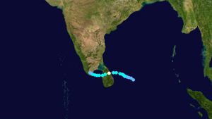 20 ஆண்டுகளுக்கு முன்.. இலங்கையை தாக்கி தமிழகத்தை சூறையாடிய அதே பாதையில் வரும் புரேவி 'அண்ணாச்சி' 