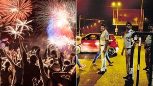 மும்பையில் இரவு 11மணிக்கு மேல் புத்தாண்டு கொண்டாட தடை -  35ஆயிரம் போலீசார் பாதுகாப்பு 