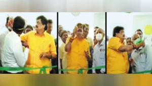 சிவகாசியில் மினி கிளினிக் திறப்பு விழா.. பலூன்களை உடைத்து விளையாடி மகிழ்ந்த ராஜேந்திர பாலாஜி ! 