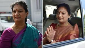 சசிகலா புஷ்பா கார் மீது நள்ளிரவு  தாக்குதல்... சமயோஜிதமாக செயல்பட்ட ஓட்டுநரால் உயிர் தப்பினார்..! 