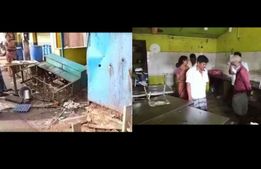 நாகையில் ஓட்டலை அடித்து நொறுக்கி, கொலை வெறி தாக்குதல்.. பகீர் சிசிடிவி காட்சிகள் 