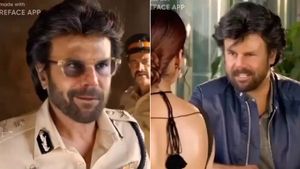 இது எப்படி இருக்கு? புத்தாண்டில் ரஜினியாக மாறி டேவிட் வார்னர் கொடுத்த சர்ப்ரைஸ்.. செம்ம வீடியோ! 