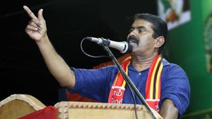 வேட்பாளர் தேர்வை யாரேனும் எதிர்த்தால் கிரீஸ் டப்பா போல் மிதித்துவிடுவேன்.. சீமான் அதிரடி! 