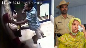 நட்ட நடு பெங்களூரில்.. ஏடிஎம் மையத்தில்.. பெண் மேனேஜரை சரமாரியாக வெட்டிய கொள்ளையனுக்கு 10 வருட சிறை 