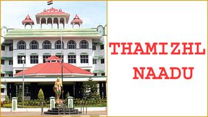 Tamilnadu என எழுதுவதை THAMIZHL NAADU என  ஆங்கிலத்தில் மாற்றி எழுத கோரி ஹைகோர்ட் கிளையில் வழக்கு! 