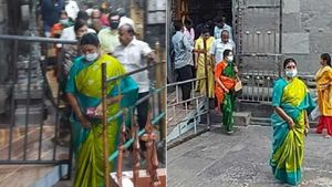 மாசி மகம் : திருவண்ணாமலை அருணாசலேஸ்வரரை தரிசித்த துர்கா ஸ்டாலின் - வெற்றிக்கு வழிபாடு 