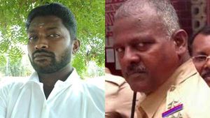 சரக்கு வாகனம் ஏற்றி ஏரல் காவல்நிலைய உதவி ஆய்வாளர் கொலை - குற்றவாளி நீதிமன்றத்தில் சரண் 