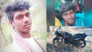திடீரென பிரேக்.. மோதிய டாடா ஏசி வாகனம்.. தலை சிதறி பலியான இளைஞர்கள்.. உசிலம்பட்டியில் சோகம் 