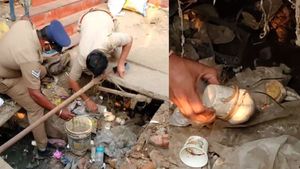 பஸ் நிலையத்தில் பையில் கிடந்த வெடிகுண்டு... திடீர் பரபரப்பு... காஞ்சிபுரத்தில் திக்.. திக்.. திக்! 