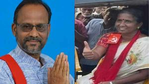 என்ன இவங்கதான் உங்க கணவரா? திருப்பரங்குன்றத்தை திகைக்க வைத்த வேட்பாளர்.. திமுகவே இதை எதிர்பார்க்கலை!