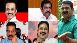  அதகள திருச்சி.. கடும் மோதல்.. முக்கிய தலைகள் 'லீடிங்' - மாலை முரசு சர்வே