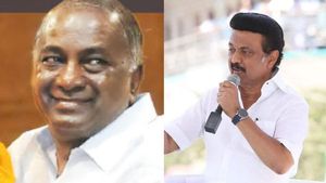 சேலத்தில் ஸ்டாலினை சந்தித்த கோவை தங்கம்,, திமுகவில் மீண்டும் இணைந்தார் 