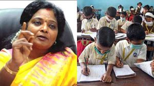 அதிகரிக்கும் கொரோனா: புதுவையில் 8-ம் வகுப்பு வரை பள்ளிகளுக்கு விடுமுறை.. ஆளுநர் தமிழிசை உத்தரவு! 