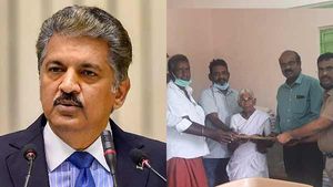 கோவை இட்லி பாட்டி கமலாத்தாளுக்கு சொந்த வீடு வழங்க முன்வந்த ஆனந்த் மகிந்திரா! 