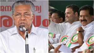 கேரளாவில் வெறும் 9 இடங்கள்தான் வித்தியாசம்.. நூலிலையில் கோட்டைவிடும் காங்.. ஏபிபி- சி வோட்டர் சர்வே