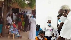கன்னியாகுமரி  மக்களவை தொகுதியில் விறுவிறு வாக்குப்பதிவு நிறைவு.. பொன். ராதாகிருஷ்ணன் வாக்களித்தார்! 