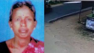 கண்ணீர் அஞ்சலி பிளக்ஸ் பேனர் விழுந்து.. சாலையில் சென்ற பெண் பரிதாப மரணம், தஞ்சை சோகம் 