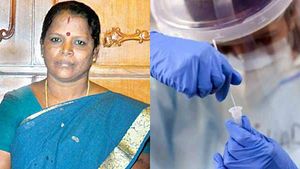 அமைச்சர் வளர்மதிக்கு கொரோனா வைரஸ் பாதிப்பு.. திருச்சியில் தனியார் மருத்துவமனையில் அனுமதி 