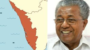 மதத்தை தூக்கிப் போட்டு  தலைகீழாக நின்னாச்சு.. ம்ஹூம்.. பாஜகவை கும்மி எடுத்த 'கடவுளின் தேசம்' கேரளா 