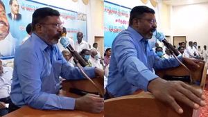  வருங்கால அரசியலை விடுதலைச் சிறுத்தைகள் கட்சிதான் தீர்மானிக்கும்.. மதுரையில் திருமாவளவன் 