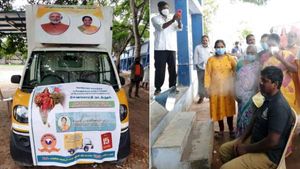 அடடே.. சூப்பர் முயற்சியில் இறங்கிய வானதி சீனிவாசன்.. அது என்ன வாகனம் என்று பாருங்கள்! 