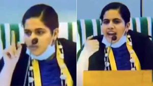 என்னாது நான் எல்கேஜி மாணவியா?.. பேஸ்புக்கில் விமர்சித்த பாஜக கவுன்சிலரை கிழித்த இளம் மேயர் 