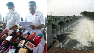 டெல்டா மாவட்ட விவசாயிகளுக்கு நற்செய்தி.. கல்லணையில் இருந்து பாசனத்துக்கு நீர் திறக்கப்பட்டது! 