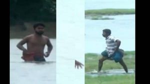 இப்படி எல்லாமா வருவாங்க.. மிரண்ட எஸ்பி.. ஆற்று வெள்ளத்தை துணிச்சலுடன் நீந்தி.. கடைசியில் ட்விஸ்ட் 