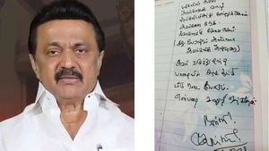 அண்ணா நினைவு இல்லம் சென்ற ஸ்டாலின்.. விருந்தினர் புத்தகத்தில் முதல்வர் எழுதிய வாசகம் என்ன? 