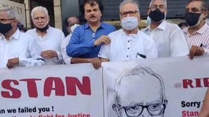 ஸ்டேன் சாமிக்கு உரிய சிகிச்சை தரப்பட்டது.. ஐநா மனித உரிமை ஆணையத்திற்கு இந்திய வெளியுறவுத்துறை பதில்!