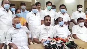 இது என்ன புதுப்பழக்கம்..  கோவை கலெக்டருடன் வாக்குவாதம் செய்த அதிமுக எம்எல்ஏக்கள்! 