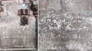 திருவண்ணாமலை கோவிலில்.. பாண்டியர் காலத்துக் கல்வெட்டு கண்டுபிடிப்பு.. வியக்க வைக்கும் தகவல்கள்! 