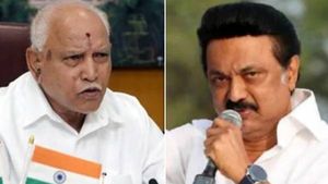 மேகதாது அணை: கடுமையாக எதிர்த்த மு.க.ஸ்டாலின்.. ஒத்துழைப்பு தருமாறு ஸ்டாலினுக்கு, எடியூரப்பா கடிதம்! 