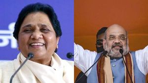 உ.பி தேர்தல்: தீவிர இந்துத்துவாவை கையில் எடுத்த பாஜக-  ஜாதி அஸ்திரத்தால்  மிரட்டும் மாயாவதி!