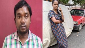 மனைவியின் நடத்தையில் சந்தேகம்: கொலை செய்துவிட்டு நாடகம் ஆடிய கணவர் கைது 