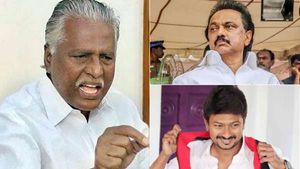 எல்லாம் அங்க போய் கும்பிடுறாங்க!.. ஆமா முதல்வர் ஸ்டாலினா? இல்லை உதயநிதியா?.. கே பி முனுசாமி பொளேர்! 